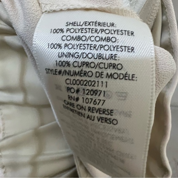 Alice + Olivia | Pete Jogger Pants Side Stripe Cream Pockets NWT Large - Picture 12 of 12